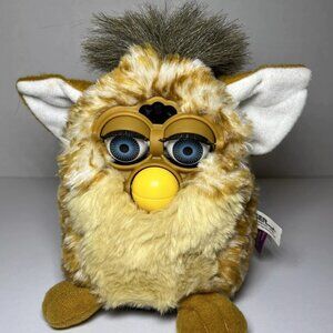 1998 Tiger Electronics Furby Giraffe Brown White NOT WORKING NO POWER
